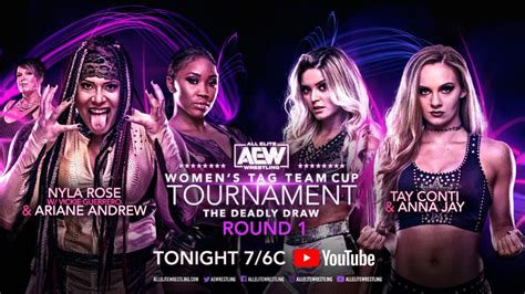 AEW Women’s Tag Team Cup Tournament Night 1 Results – Aug. 3, 2020 ...