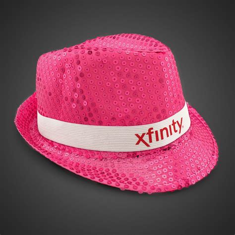 Pink Sequin Fedora Hat (Imprintable Bands Available) - Imprintable - Hats