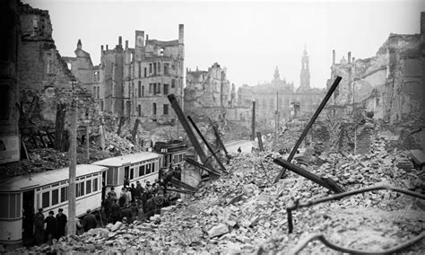 The ruins of Dresden, 1945