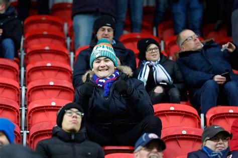 Reading fans at Rotherham - pictures by Eddie Greville - football.london