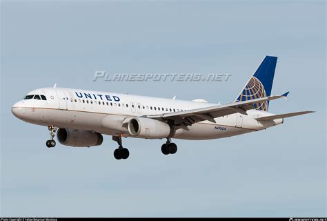 N496UA United Airlines Airbus A320-232 Photo by Felipe Betancur Montoya | ID 1036581 ...