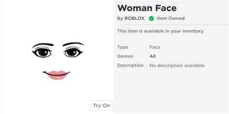 Roblox: All Of The Free Faces In The Catalog