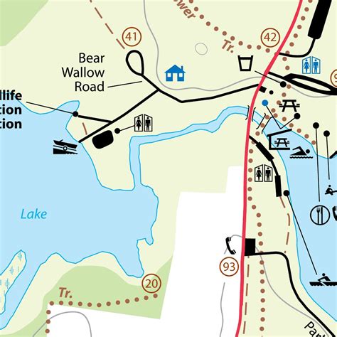 Promised Land State Park Map - Maping Resources