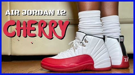 Air Jordan 12 White Red | Review & On Feet - YouTube