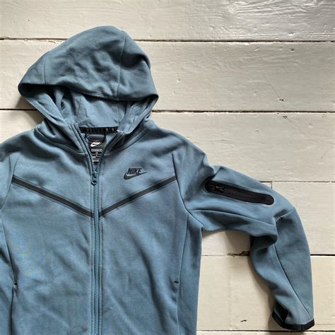 Nike Tech fleece New Season Light Blue hoodie 🥶 In... - Depop