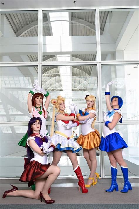 Super Sailor Scouts (all costumes and wigs by Angi Viper) | Best ...