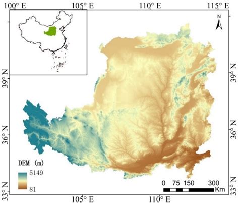 The location map of the Loess Plateau. | Download Scientific Diagram