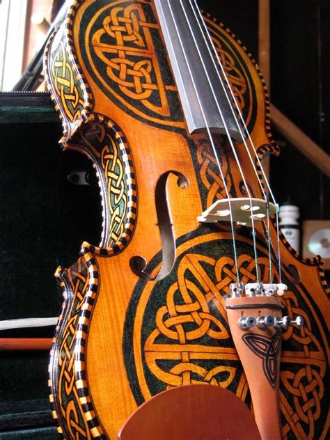 Celtic Violin | Celtic Art and Design | Pinterest