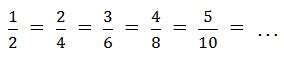 Matematik 1 2 3: Pecahan Setara