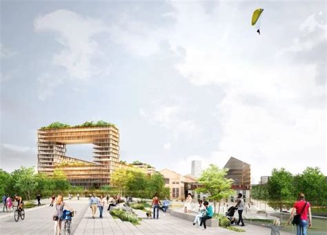 Gallery of Dominique Perrault Designs Athletes' Village for Paris 2024 ...