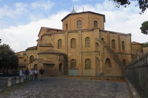 Basilica of San Vitale, view of the exterior from the north. | Unesco heritage site, Basilica ...