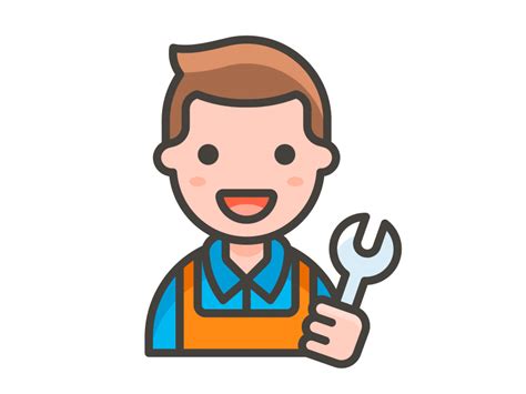 Man Mechanic Emoji PNG Transparent Emoji - Freepngdesign.com