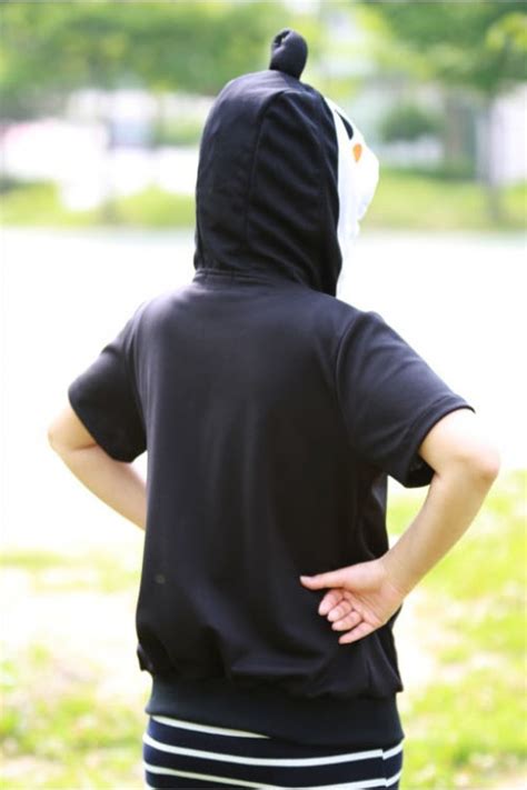 Black Penguin Animal Hoodie - 4kigurumi.com