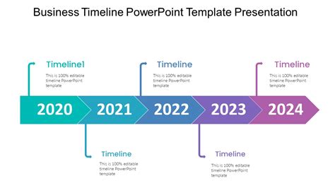 Business Timeline PowerPoint Template Presentation - PPTUniverse