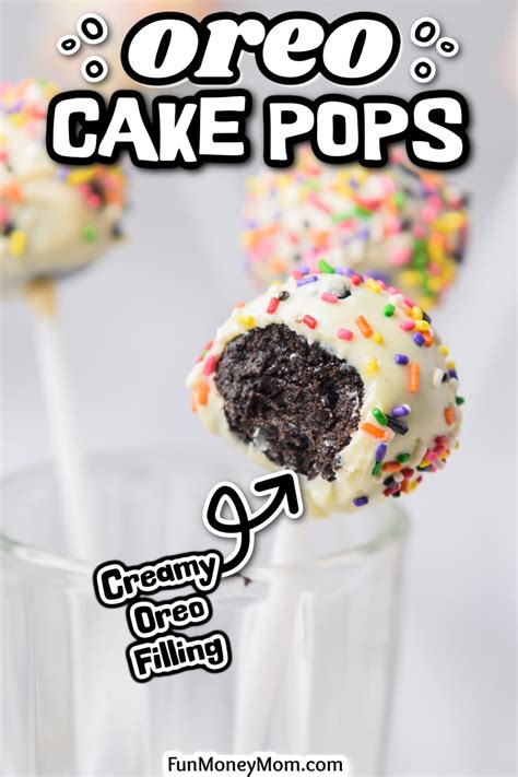 No Bake Oreo Cake Pops - Fun Money Mom