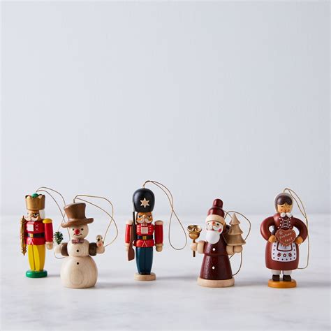 German Handmade Wooden Christmas Decorations