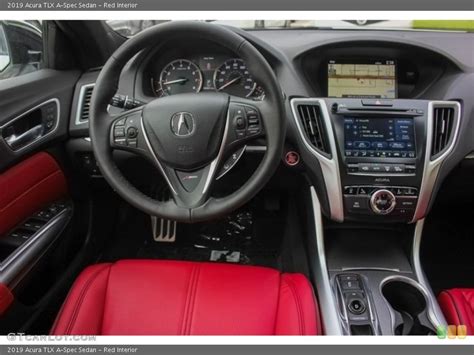 Red Interior Dashboard for the 2019 Acura TLX A-Spec Sedan #127572751 ...