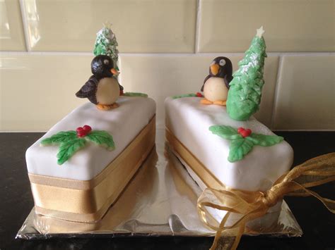 Marzipan Christmas Cake toppers | Christmas cake topper, Christmas cake ...