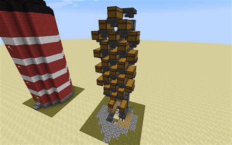 Automatic Storage Silo with a lot of space Minecraft Map