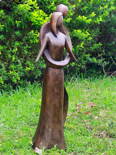 Everlasting Love 85cm Bronze Resin Garden Statue