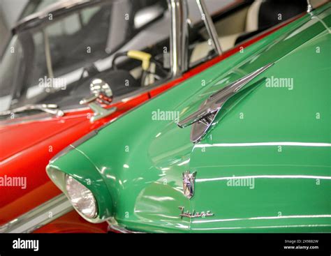 1956 Ford Fairlane on display at the LeMay America's Car Museum in ...