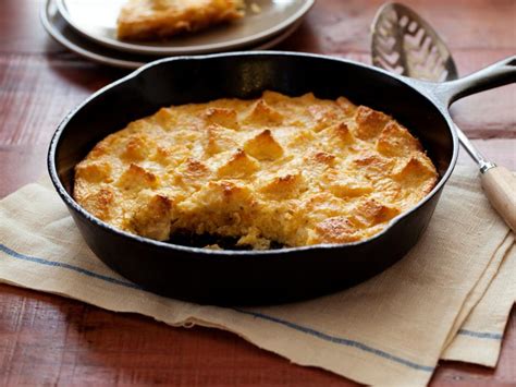 Sweet Corn Bread Pudding : Recipes : Cooking Channel Recipe | Alton Brown | Cooking Channel