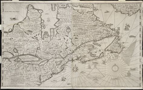 New France Map by Samuel de Champlain (1632) : oldmaps