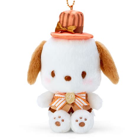 Plush Keychain Pochacco Sanrio Tea Room - Meccha Japan