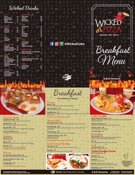 Menu - Order - Wicked Pizza Cabo San Lucas