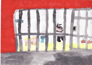 Jail cell painting | My sisters painting of a jail cell. | ABN2 | Flickr