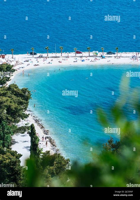 Kasjuni Beach in Split, Croatia Stock Photo - Alamy