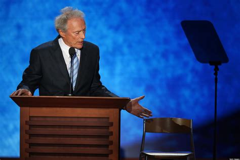 Clint Eastwood: I Thought Of Talking To An Empty Chair In The Green Room | HuffPost