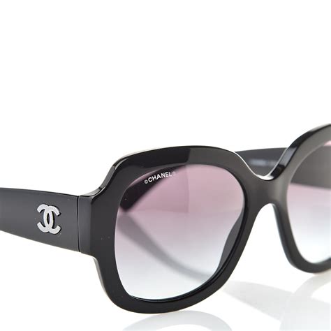 CHANEL CC Sunglasses 5373 Black 519717