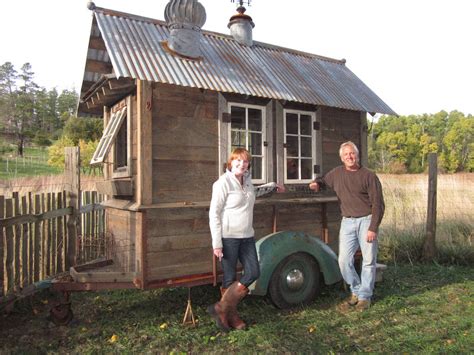 Rustic Tiny House on Wheels