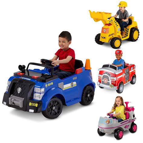 Buy Nickelodeons PAW Patrol: Chase Police Cruiser, 6-Volt Ride-On Toy by Kid Trax Online at ...