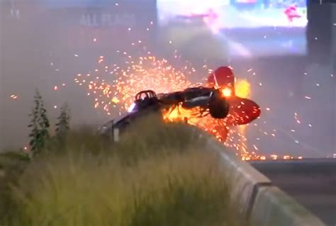 Video: A Harrowing 275 MPH Jet Dragster Crash In Australia!