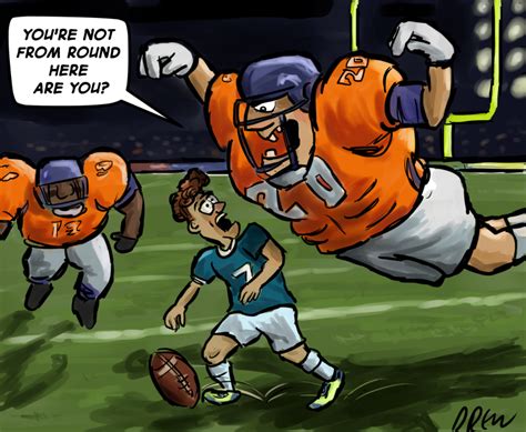 Cartoons I Drew: American Football for Brits