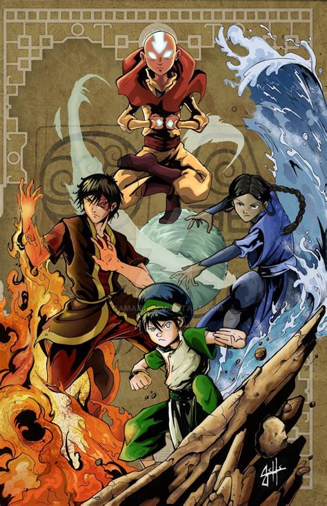 Avatar the last airbender by gamaiel on DeviantArt in 2020 | Avatar the last airbender art ...