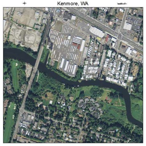 Aerial Photography Map of Kenmore, WA Washington