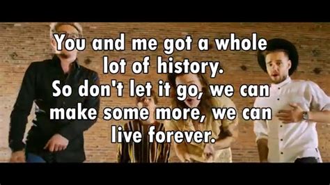 One Direction - History (Official Video & LYRICS) - YouTube