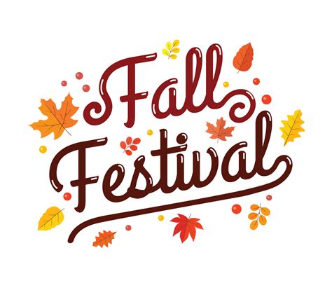 Fall Festival Posterl Typography 236086 Vector Art at Vecteezy