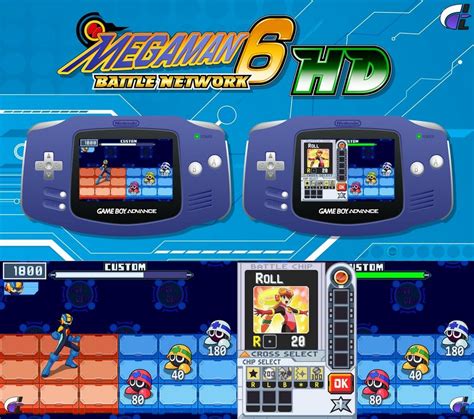 Mega Man Battle Network 6 HD Mock Up - dpghoastmaniac2 : Megaman