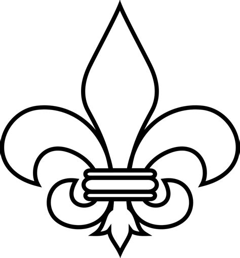 File:Fleur-de-lis-outline.svg - Wikipedia