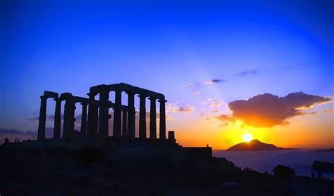 sounion-sunset-smooth | Temple of Poseidon at sunset, Sounio… | Flickr