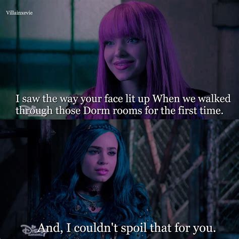 Mal and Evie in descendants 2 I adore this scene it show how their ...