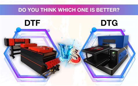 DTG Printing VS DTF printing - SUBLICOOL