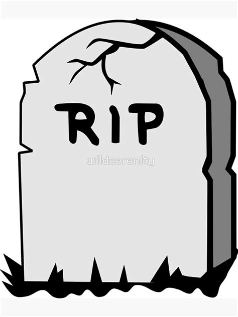 "RIP" Poster for Sale by wildserenity | Redbubble