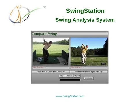 SwingStation Golf Swing Analysis