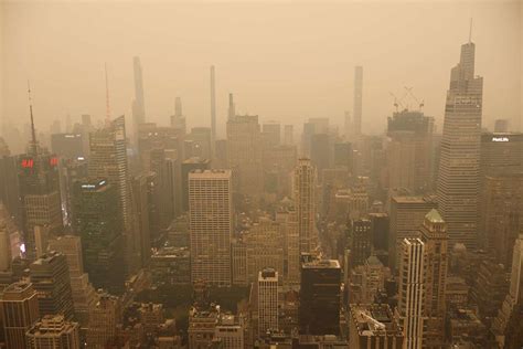 New York City Recorded World’s Worst Air Pollution on Tuesday Thanks to Canada Wildfires Smoke