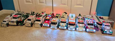 Annual Hess trucks from 2010-current : r/mildlyinteresting